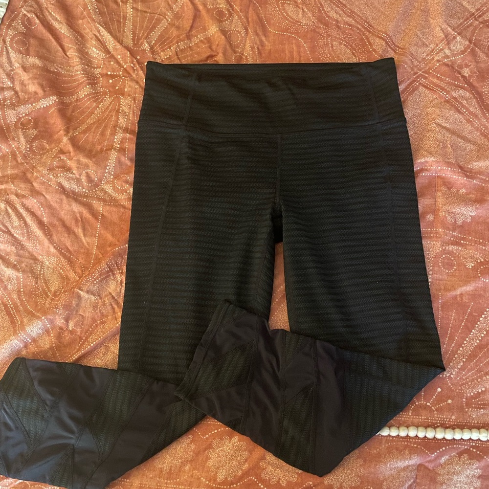 Athleta Navy Exercise Leggings